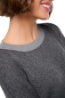 Baumwolle & Cashmere kaschmir pullover damen baumwolle cashmere stormie black grey marl s